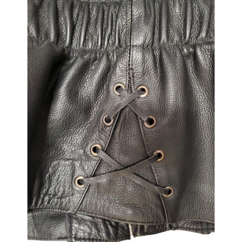 Jamin Leather Jacket w/inlays and Removable Liner Men's XXL Motorcycle Coat - Picture 8 of 10